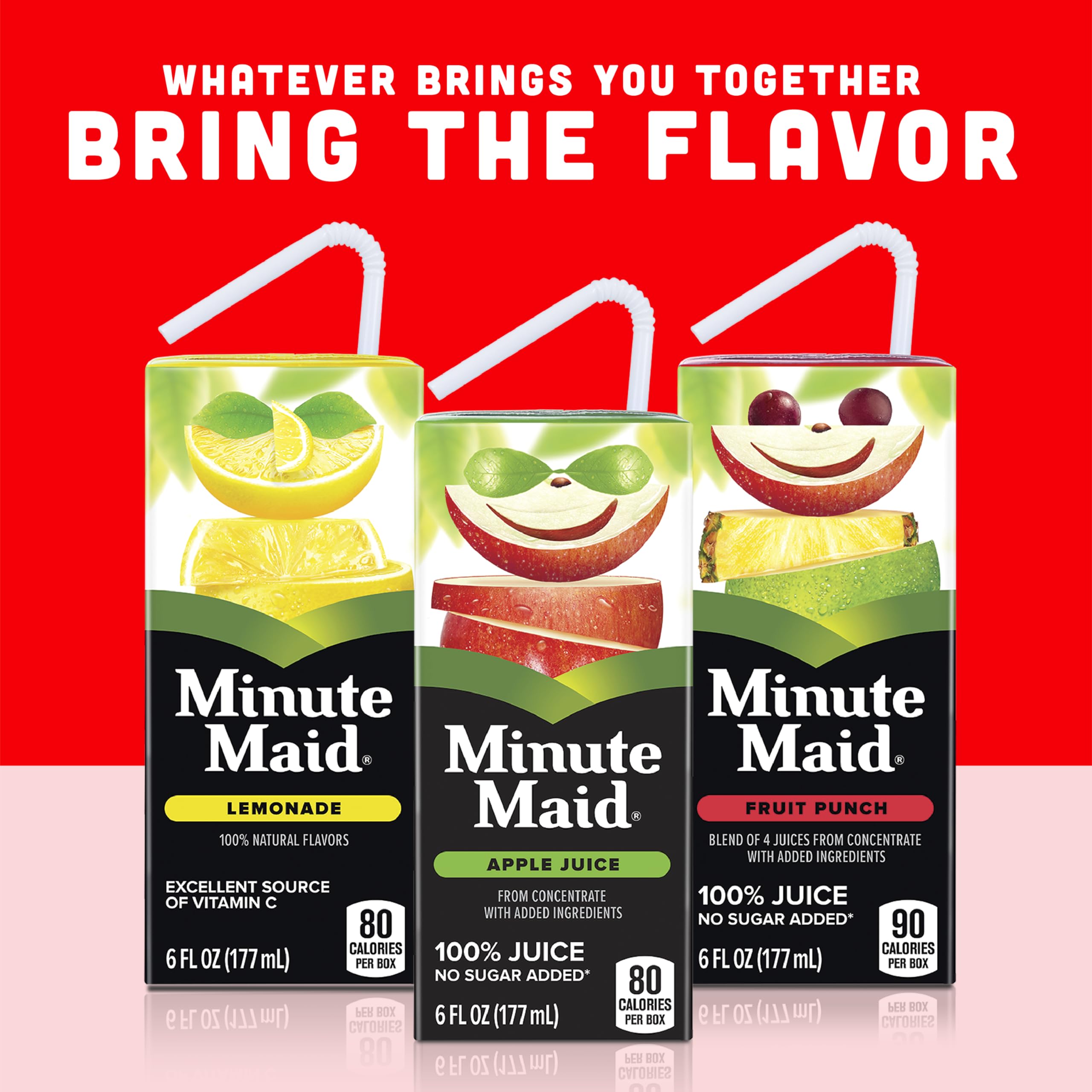 Minute Maid 6oz 8pk Apple w/ Calcium & Vitamin C