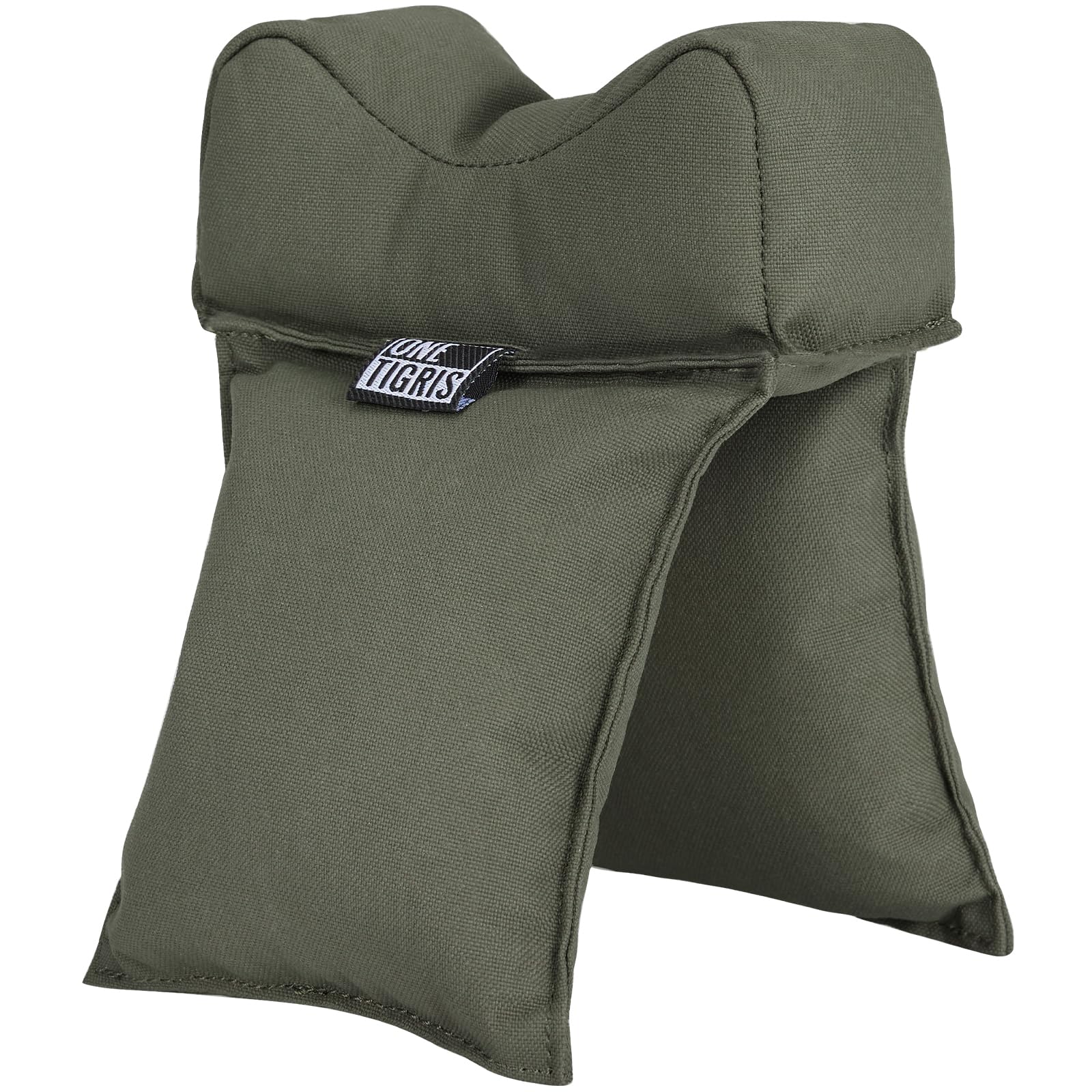 OneTigris - Soporte para armas, soporte de varilla frontal, bolsa de descanso de caza, soporte de rifle para exteriores, caza, tiro, deportes de tiro, práctica de tiro a objetivo-(verde guardabosques