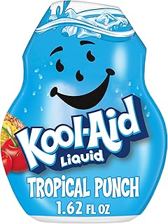 KOOL AID Liquid Tropical Punch Drink Mix Makes 24 x 8 fl oz Servings KOOL-AID American