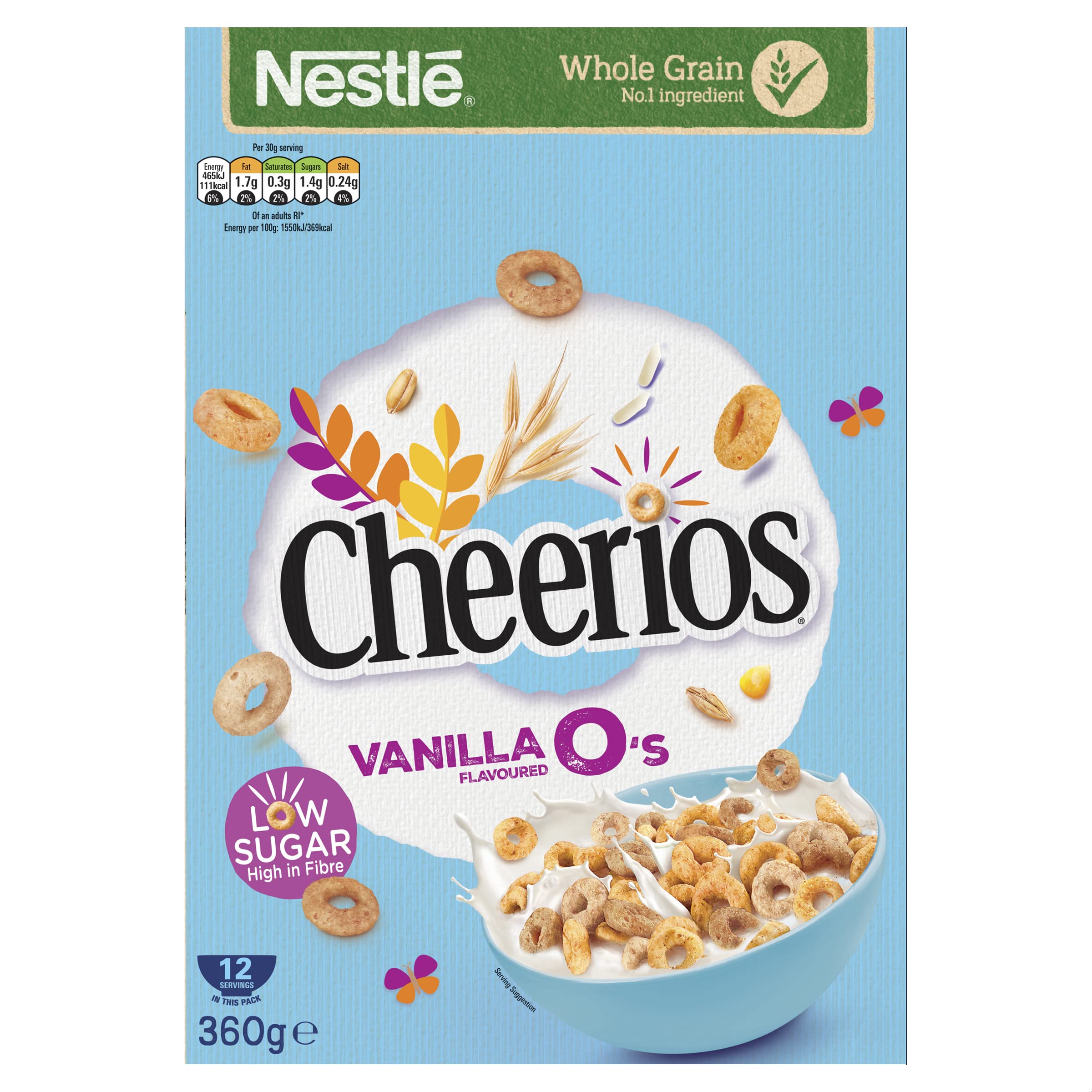 Cheerios Vanilla O's 360g
