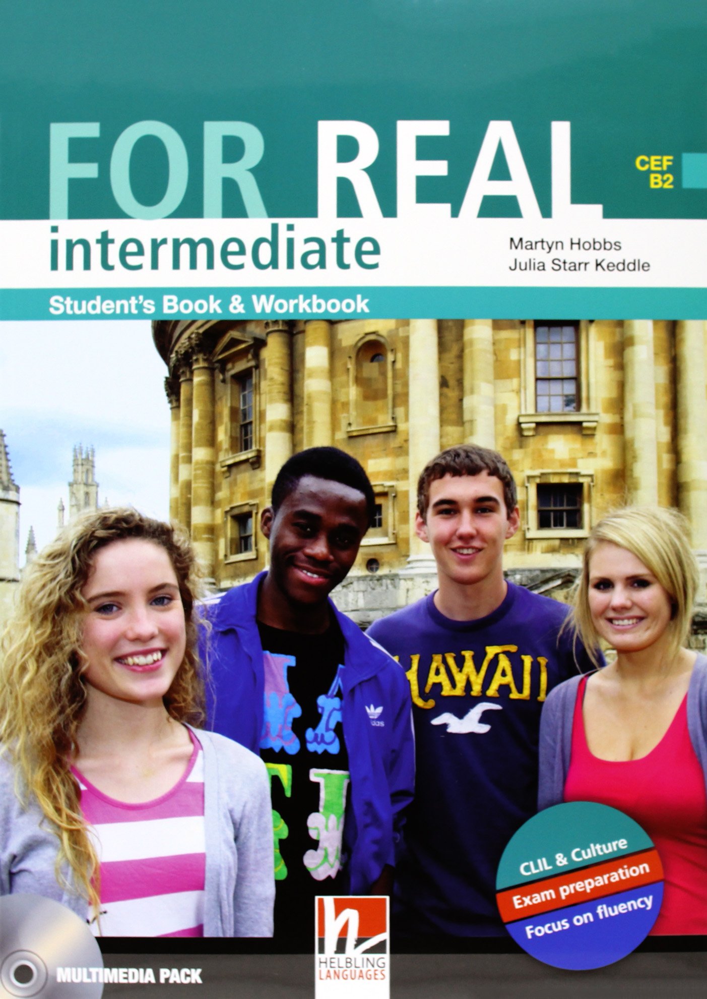 FOR REAL Intermediate Student's Pack: Student's Book, Workbook, CD-ROM, LINKS, LINKS Audio-CD, Wordlist