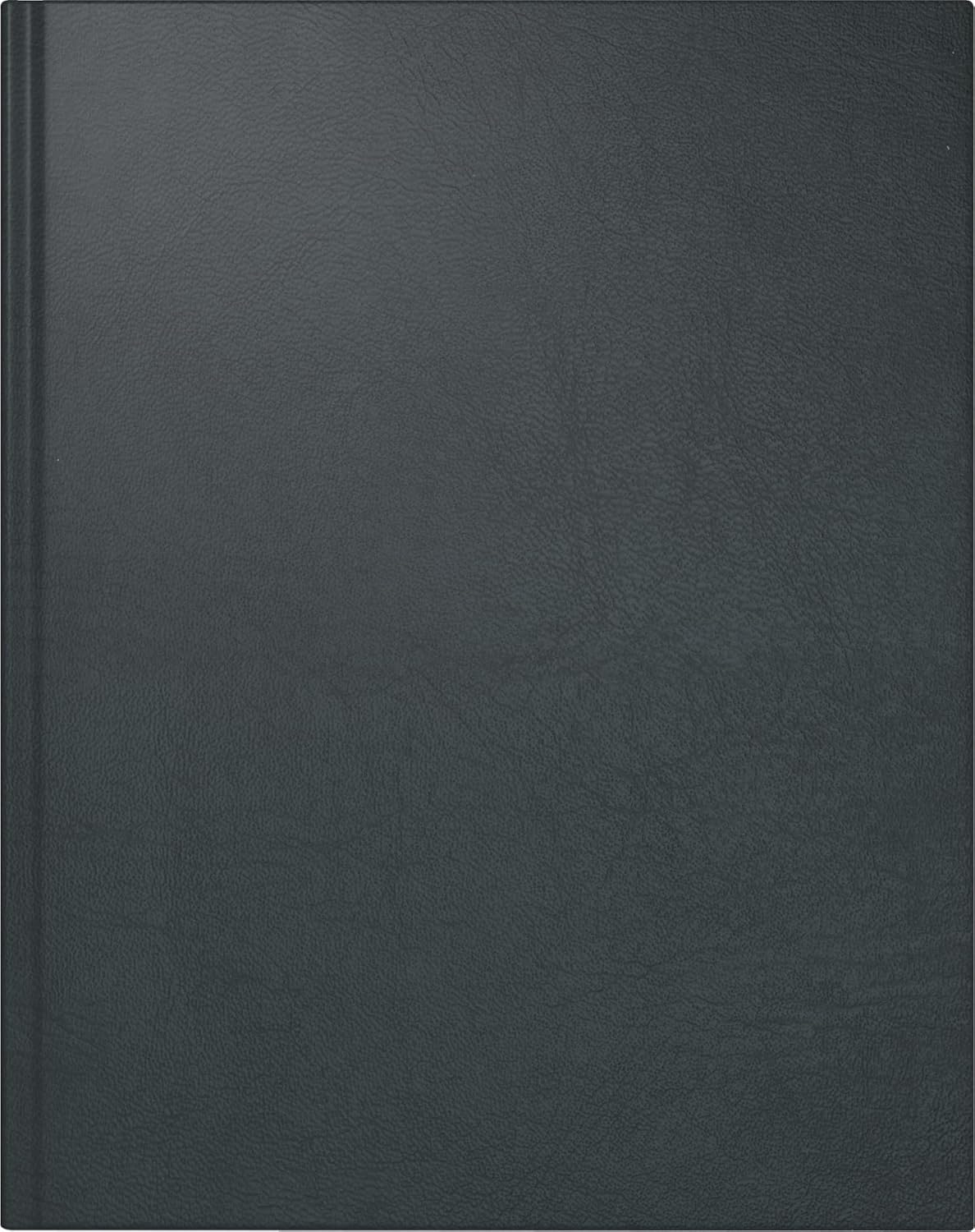 rido/idé Book Calendar Model Manager Calendar TM '26 | 205 x 260 mm, Faux Leather, Black