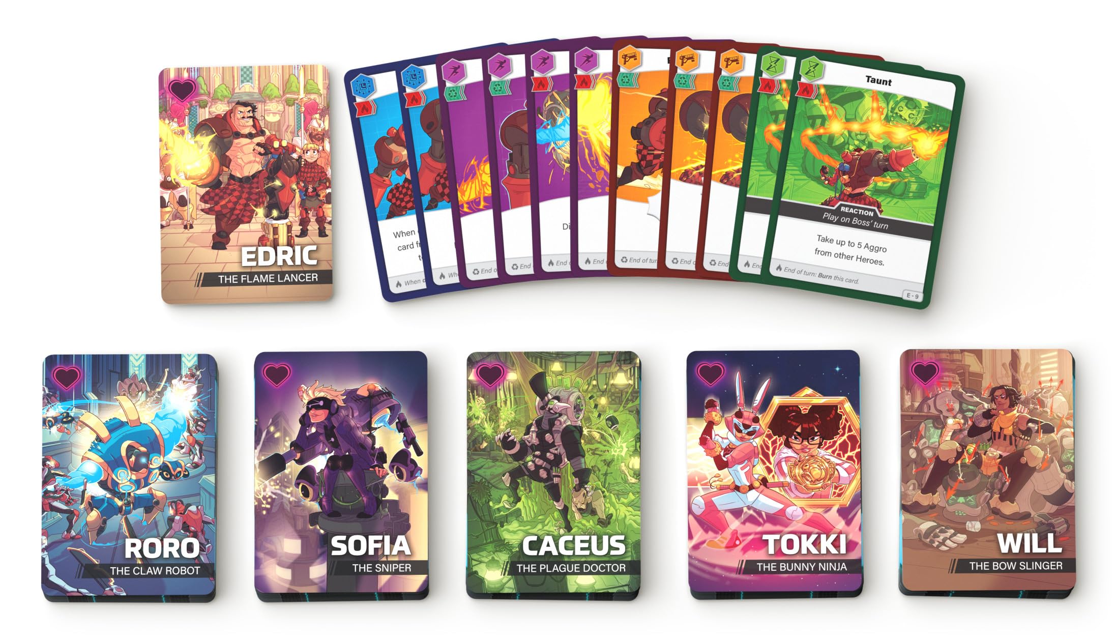 Wiggles 3D One-Hit Heroes | Kooperatives Boss Battle Kartenspiel Tense 1-HP Combat | Deck Builder Strategie | ab 10 Jahren | 1–4 Spieler