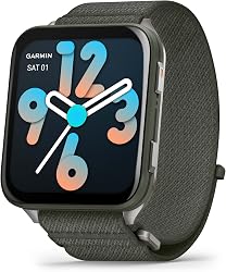 Garmin Venu X1, 51mm GPS smartwatch, Large 2" Square AMOL…