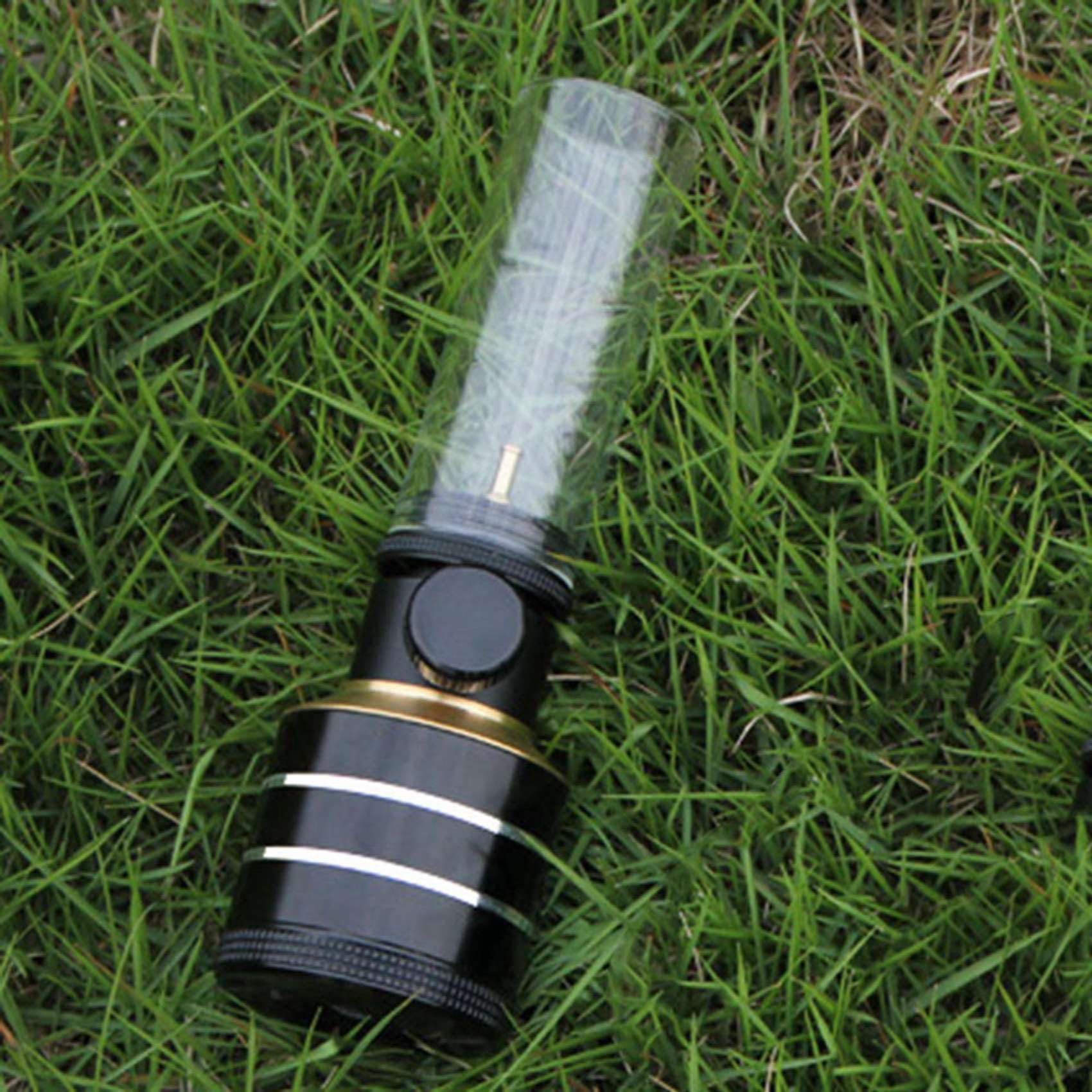 rieder 4X Camping-Gaslampe, Kerzenlampe mit Leerer Dose, Atmosphäre, Gaslampe, Pferdelaterne, Outdoor-Gasbrenner, Zeltlampe