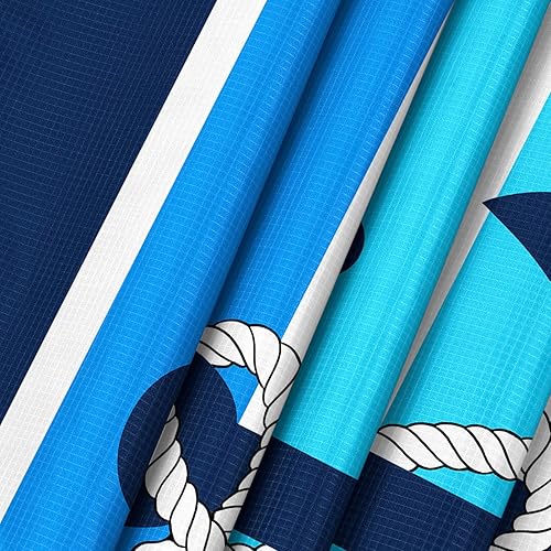 Miniatura 6 de Manta de playa impermeable a prueba de arena, 110 x 110 pulgadas, alfombra de playa grande libre de arena para 1-8 adultos, manta de picnic al aire