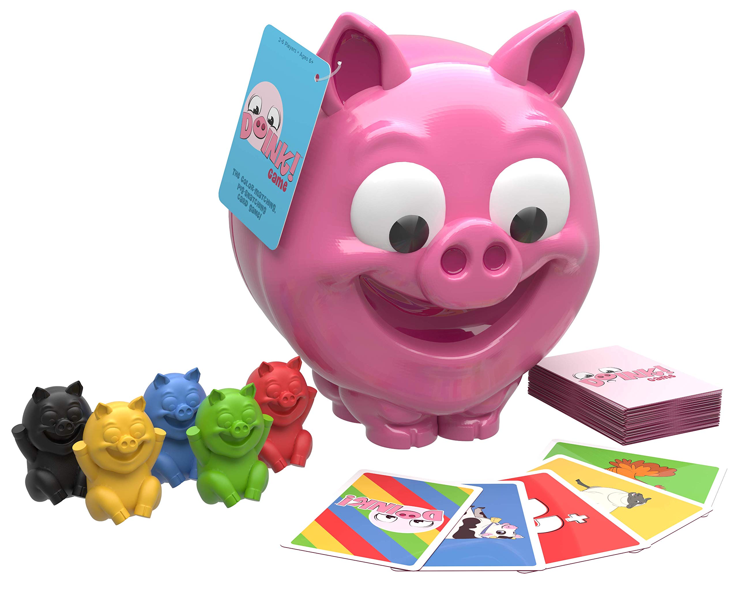 Amazon.com: Doink! by Goliath - The Card Game Where Pigs DO Fly