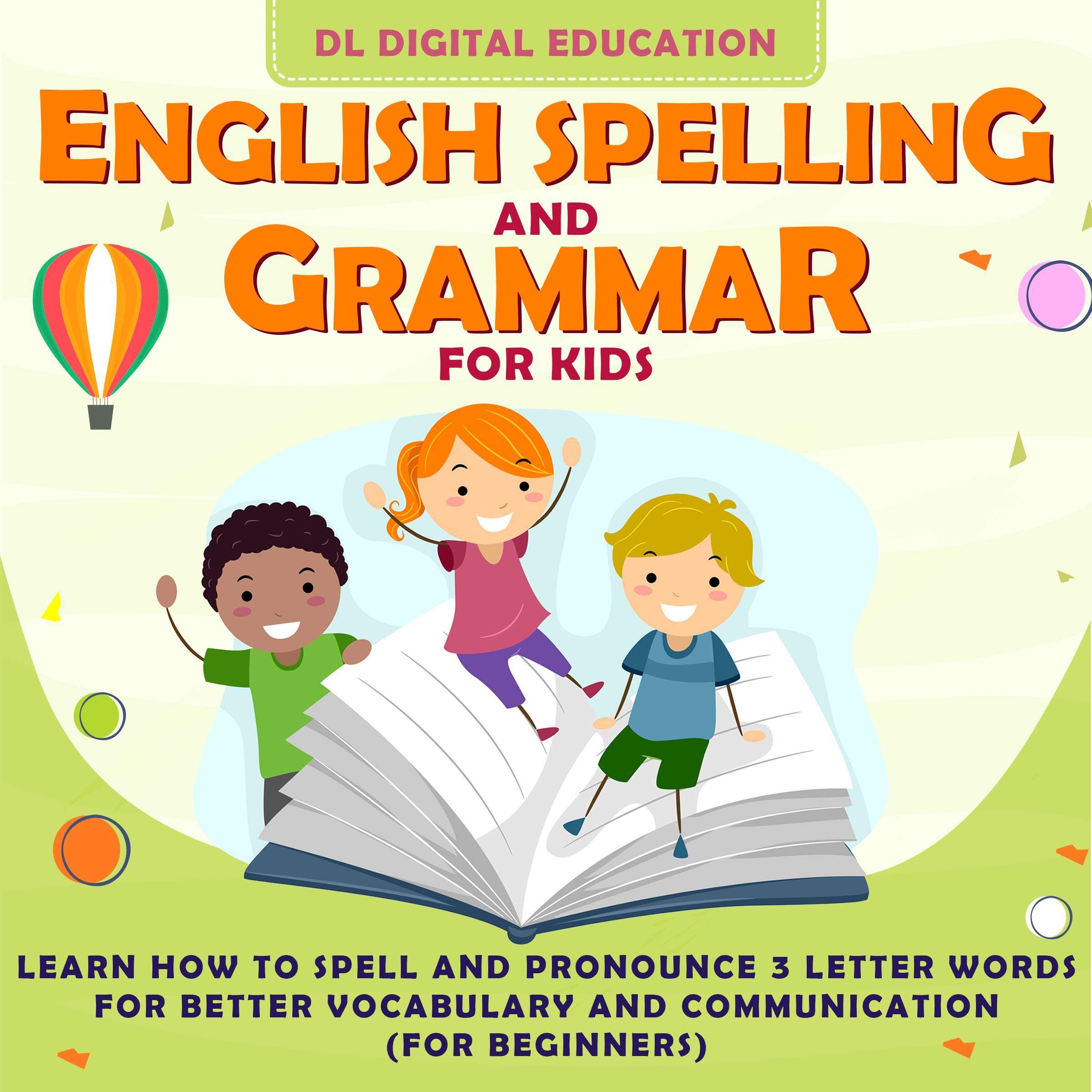 Cover art for English Spelling and Grammar for Kids