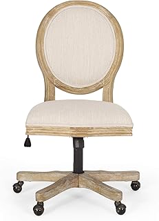Christopher Knight Home Pishkin Office Chair, Beige + Natural