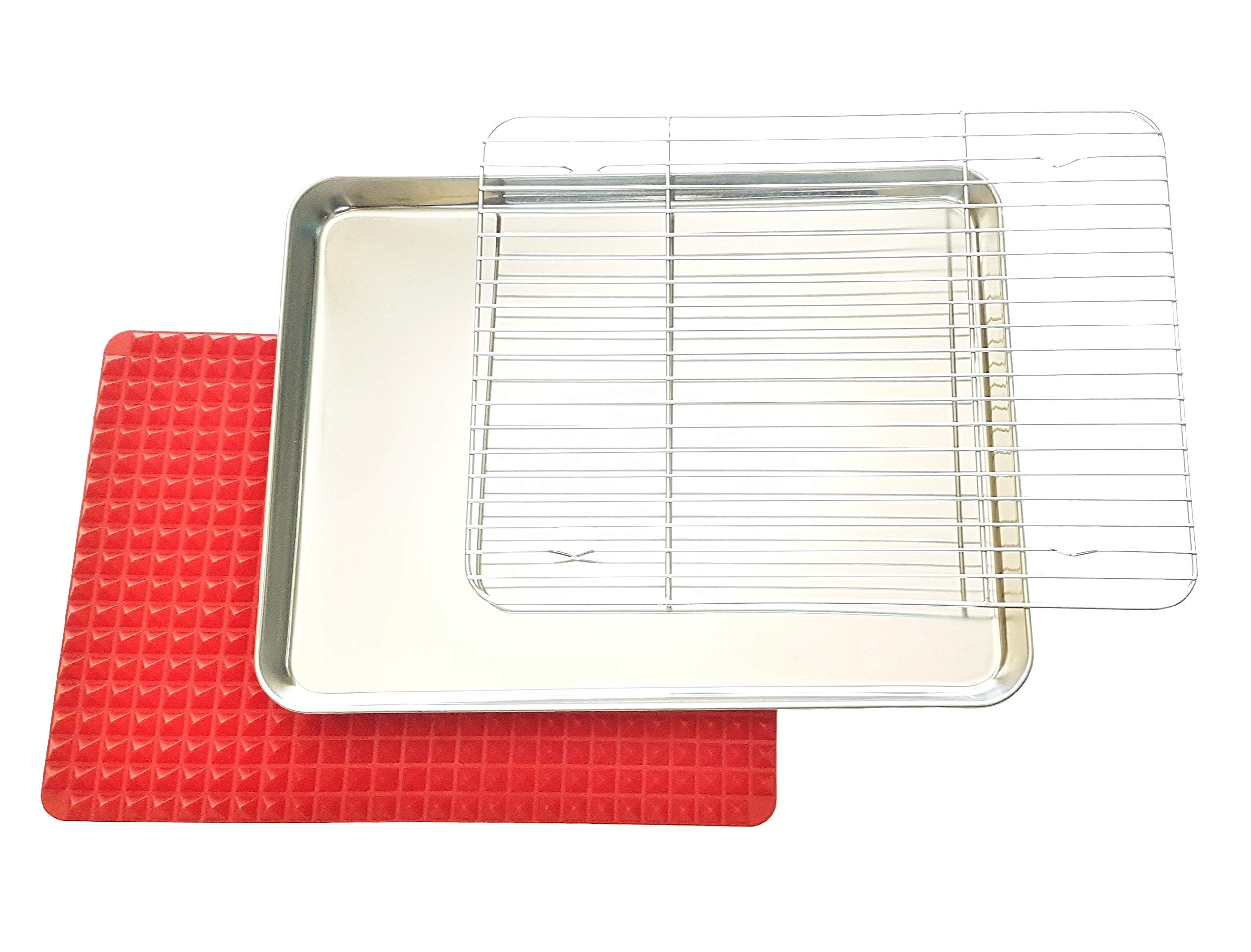 Buy Stainless Steel Baking Tray Sheet Cookies Pastries Indoor Outdoor