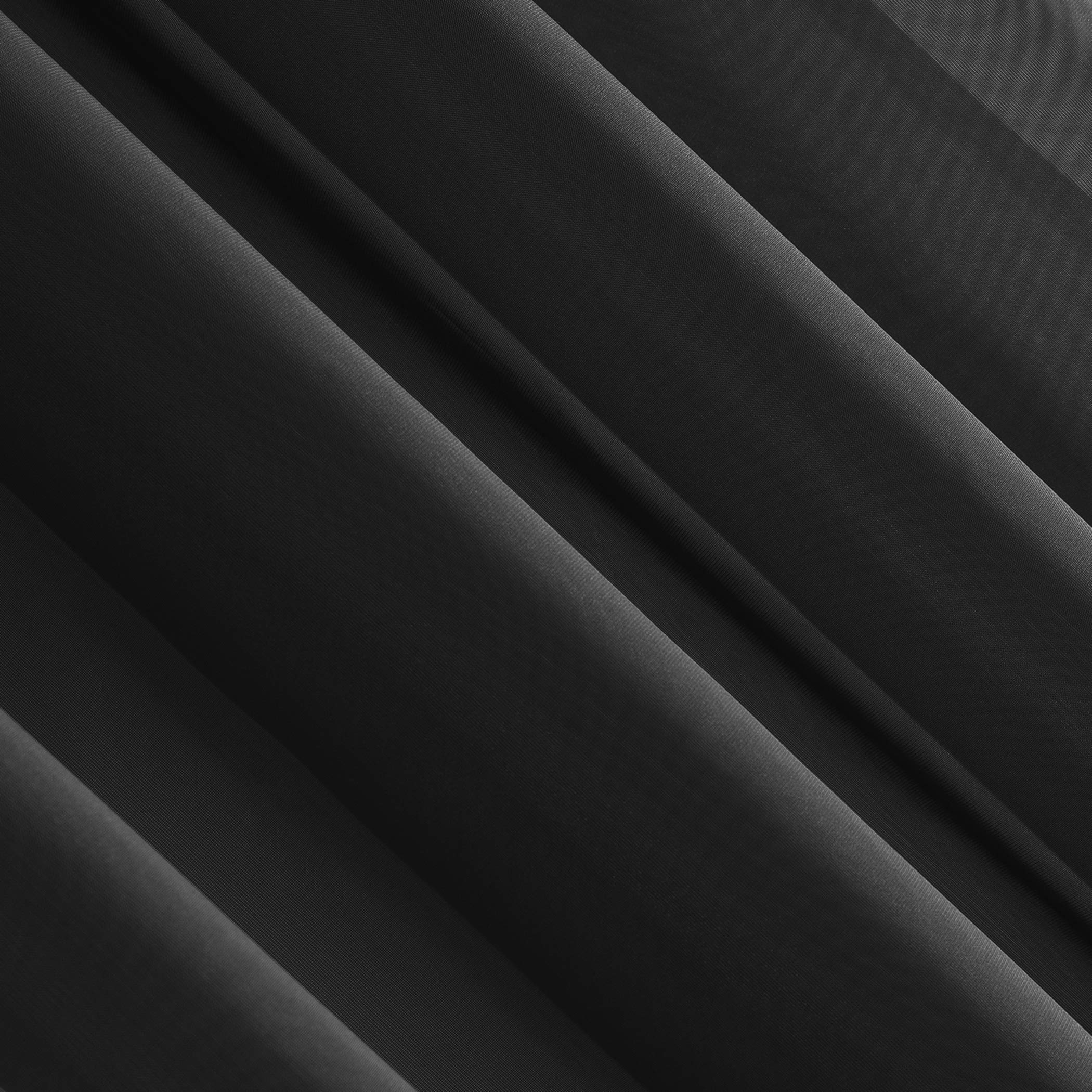No. 918 Emily Sheer Voile Grommet Curtain Panel, 59" x 63", Black - Image 3