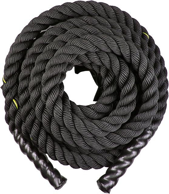 PROTONE Battle ropes/Battling ropes / 9metres / for home fitness/outdoor fitness/bootcamp/group training/cross fit/free carry bag