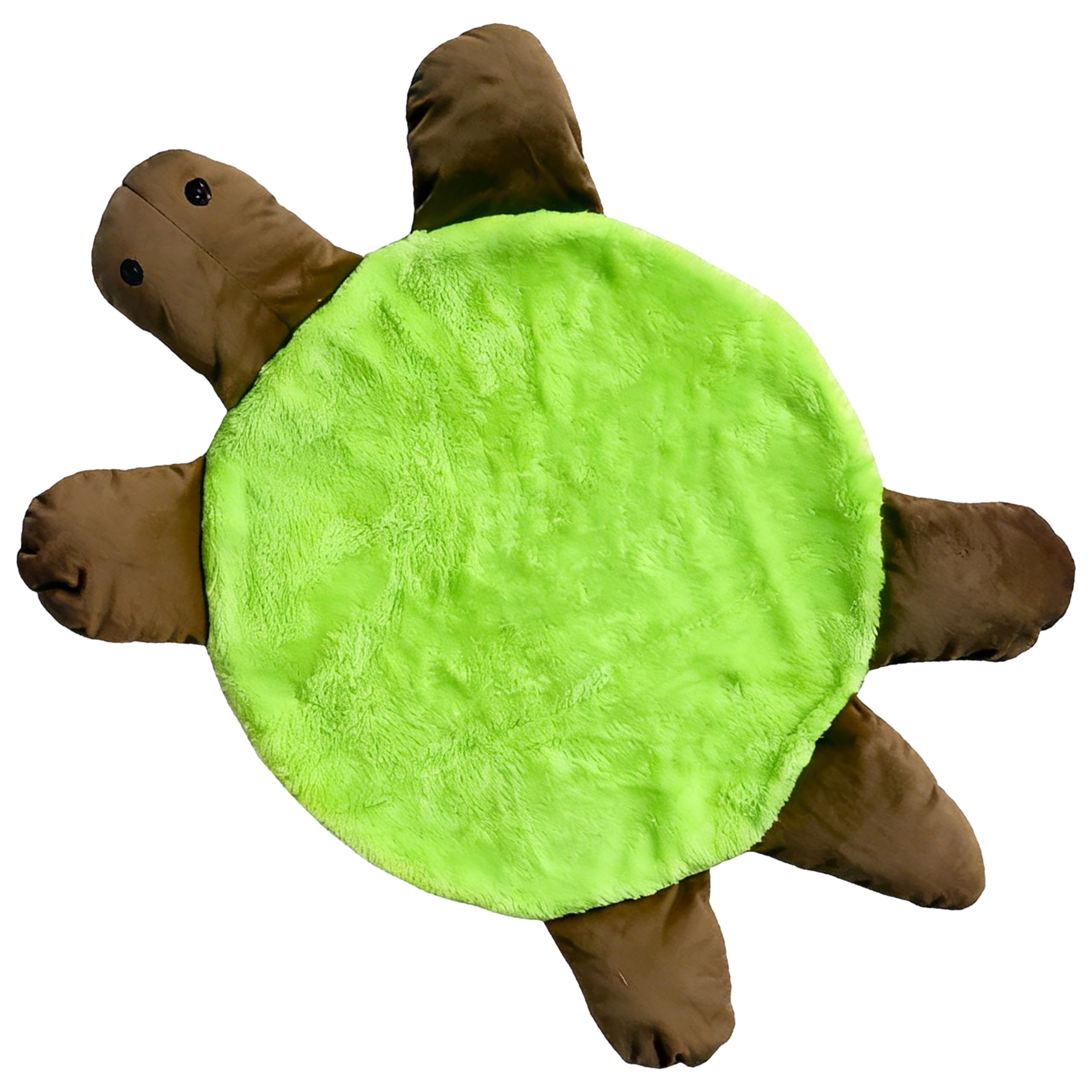 Photo 1 of 11 Inch Double Sided Turtle Floor Mop with Square Pad Hands Free Washable Foot Mop Pad Reusable Floor Dust Stains Hair Cleaner for Home Office Hardwood Tile Laminate