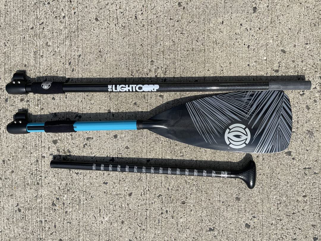 Unisex – Erwachsene Light Intermediate Carbon 2.0 3pcs Paddle SUP PADDEL, OneColor, Uni