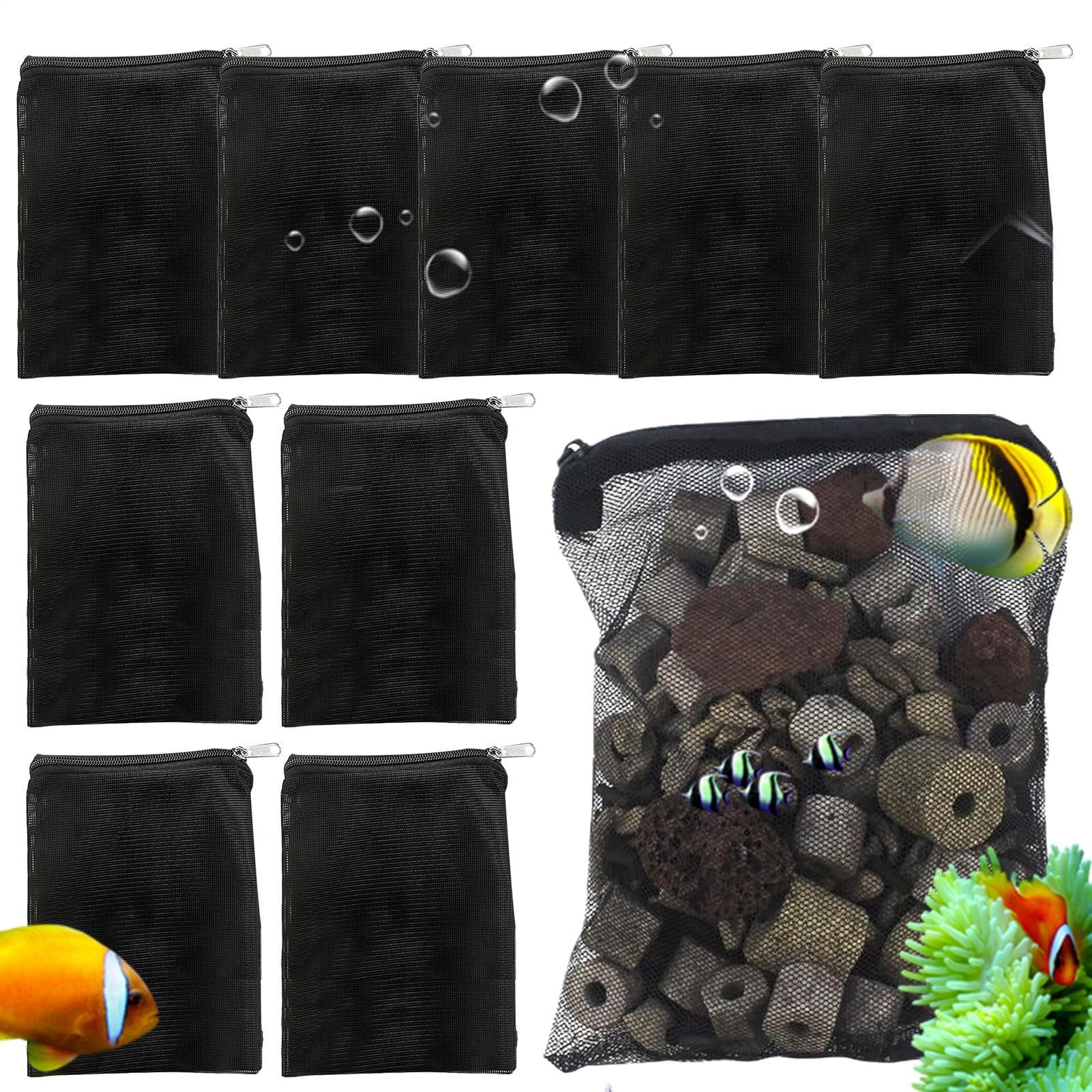 Sac média pour aquarium filet filtrant résistant pour charbon actif et céramique d'eau douce