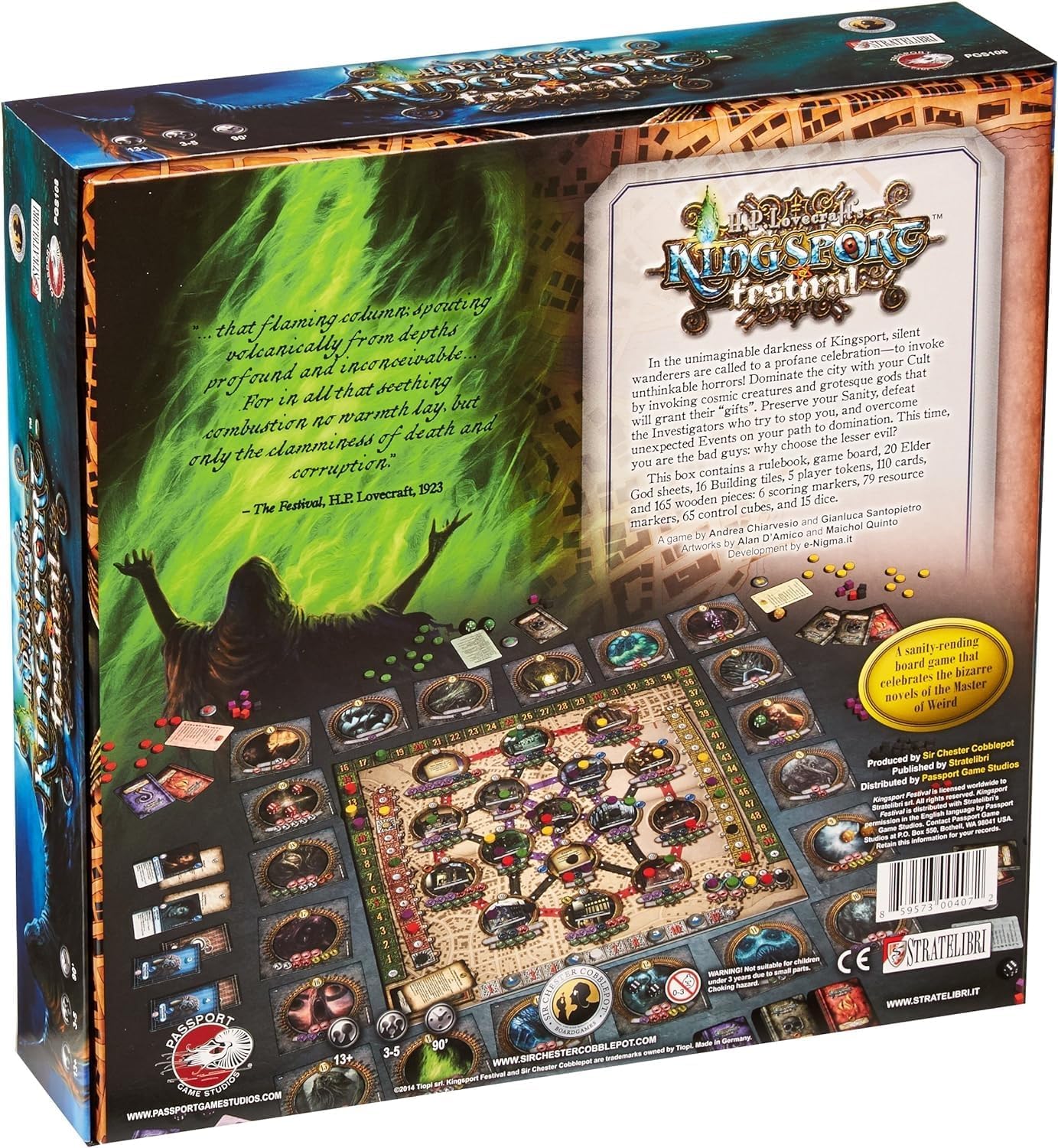 Kingsport Festival Board Game