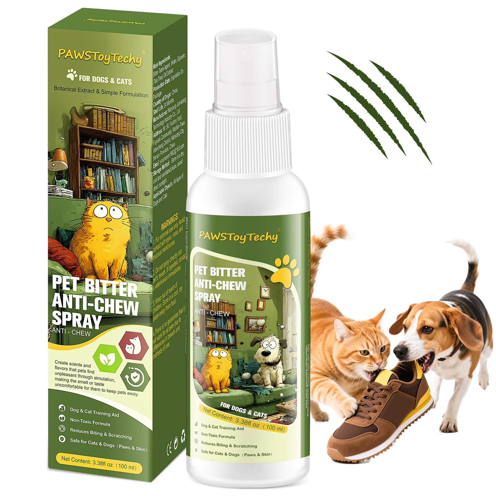 Spray Amer Pour Chiens Pour Arrêter De Mâcher Et De Lécher