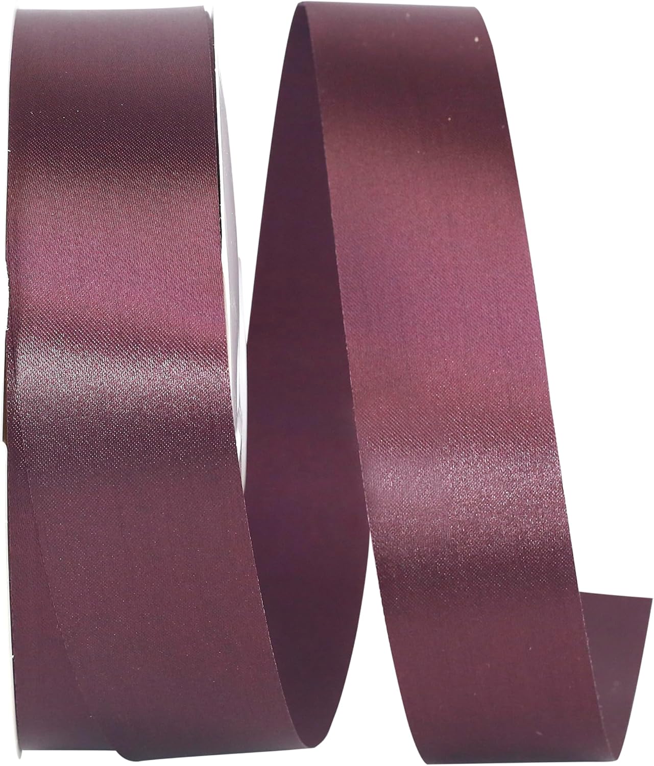 Reliant Ribbon Single Face Satin Allure Sfs Ribbon, 7/8 Inch X 100 Yards, Black