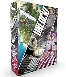 UNLOCK! Escape Adventures Card Game | Escape Room Games for Adults and Kids | Mystery Games for Family Game Night | Ages 10 and up |2-6 Players | Average Playtime 1 Hour | Made by Space Cowboys