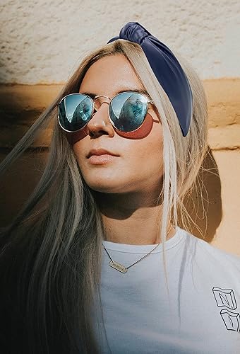 Miniatura 10 de YETASI Diademas para mujer, diademas rojas de moda para mujer, diadema anudada de piel sintética para mujer, es un elegante nudo superior para