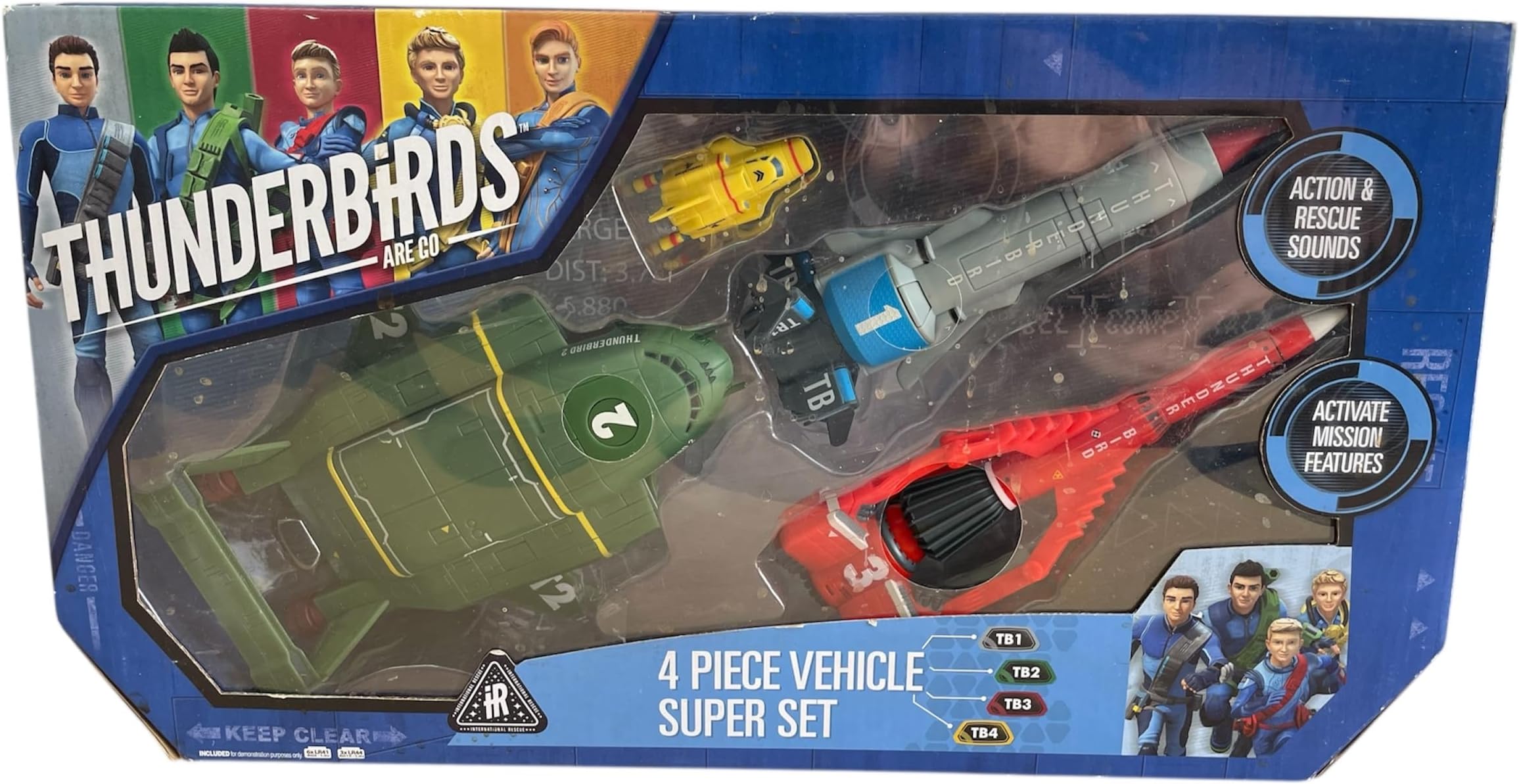Thunderbirds Vehicle Super Set