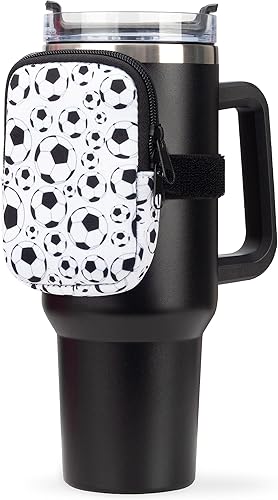 Miniatura 8 de Accesorio para bolsa de botella de agua, compatible con Stanley, ideal para entrenamientos, gimnasio, deportes, mantiene el dinero, las llaves y los
