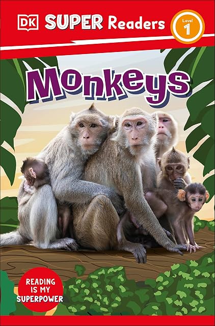 Portada de Dk Super Readers Level 1 Monkeys