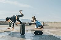 Vista 4 de Altec Lansing - Altavoz Bluetooth portátil inalámbrico HydraBlast, impermeable IP67 para fiestas, altavoces recargables USB C para exteriores