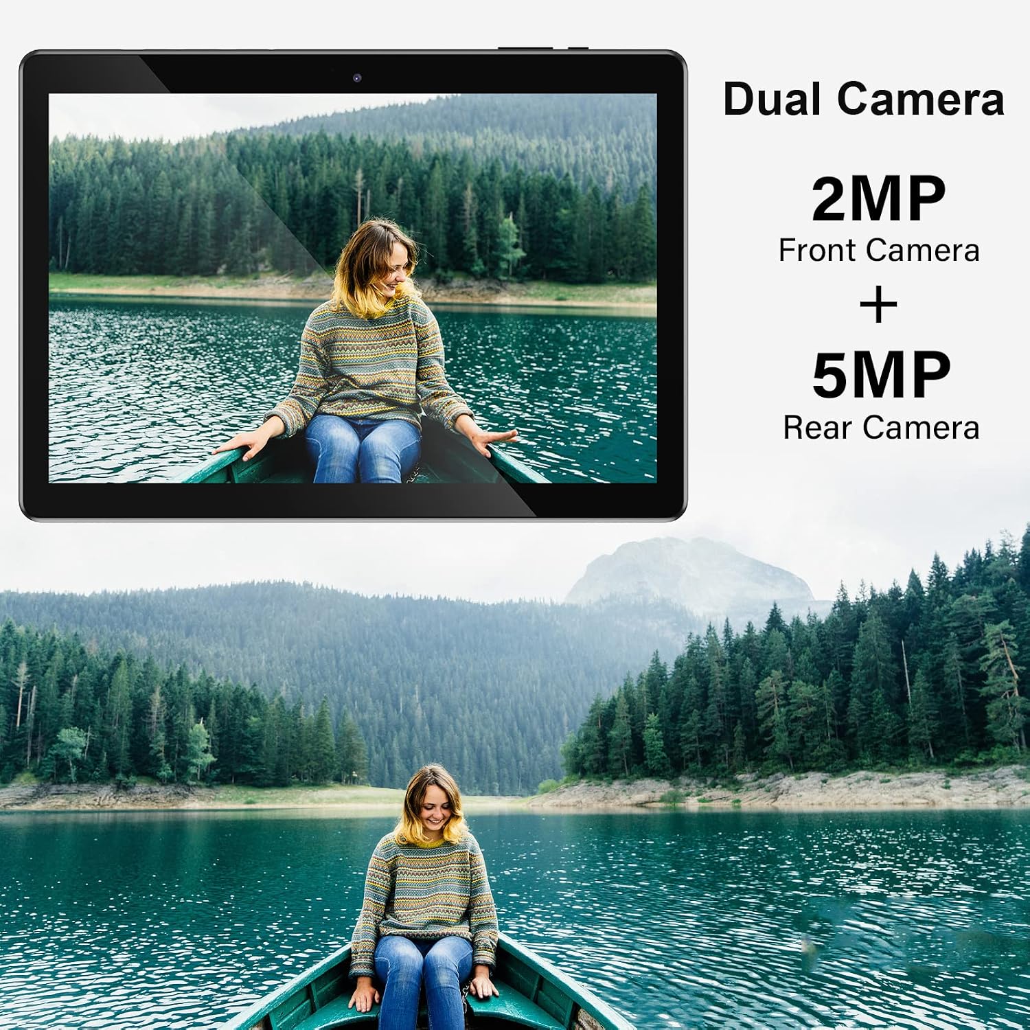 Relndoo Y101 Tablet Dual Camera