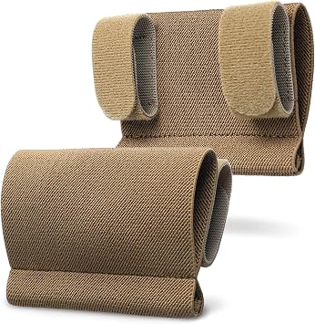 LIVANS Tourniquet Holder TQ Sleeve, Elastic Tourniquet Holder for Duty Belt Tactical Retention Band TQ Pouch Horizontal Battle Belt Accessories Survival Gear