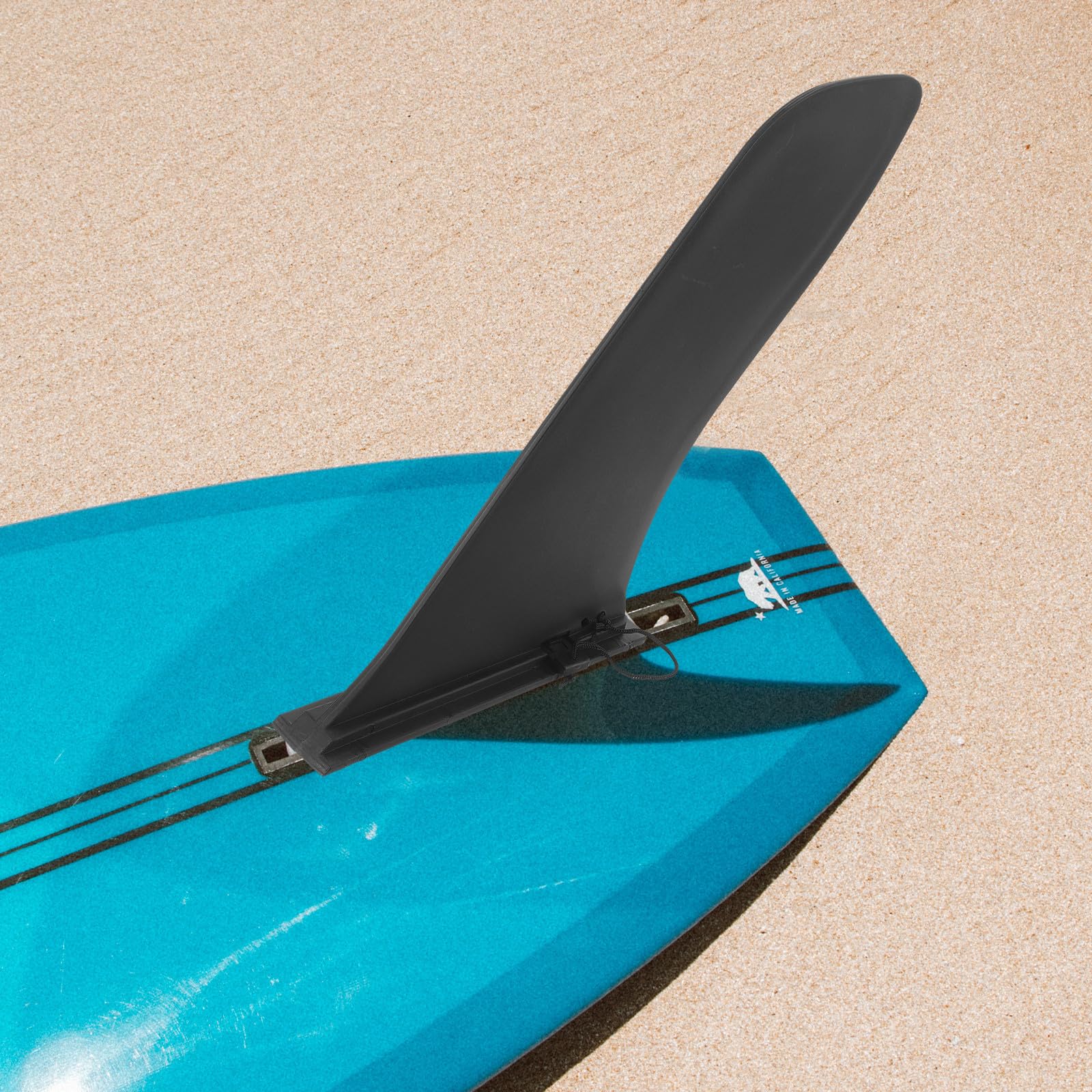 Aileron de Paddleboard Détachable en Nylon Robuste, 1 Pièce, Diviseur d'eau pour Planche de Surf Gonflable, Stabilisateur de Queue Réglable pour Stand Up Paddle et Surf Nautique