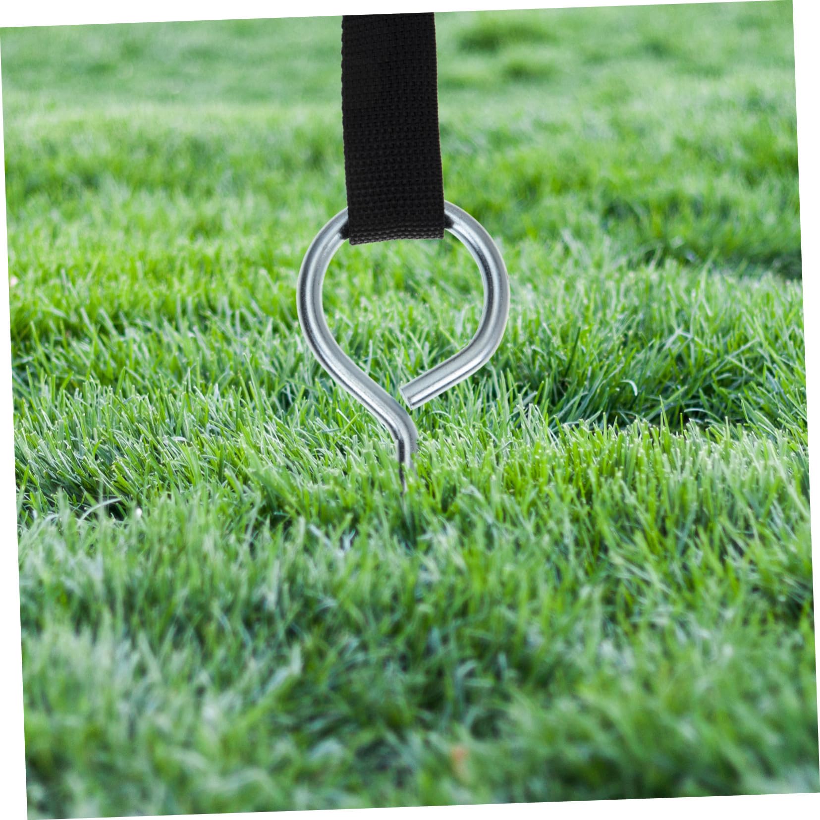 Gatuida Ancrage pour Chien Piquet De Tente Spirale Ancrage Sol Résistant à Usure Accessoire De Tente