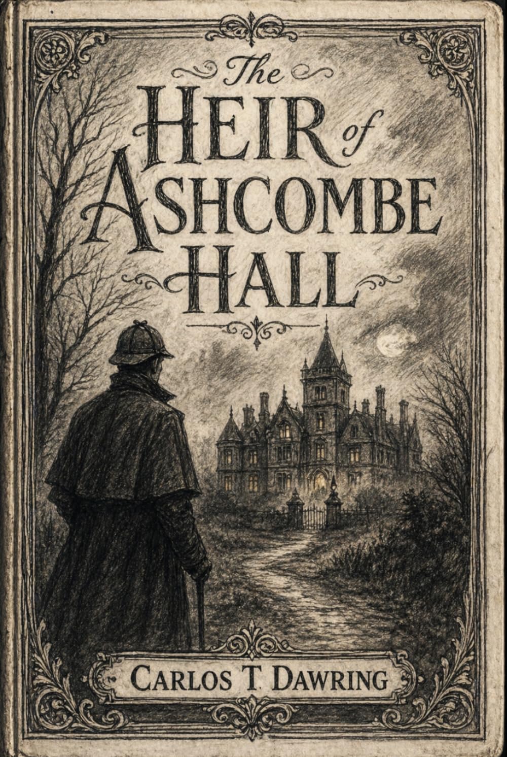The Heir of Ashcombe Hall: A Victorian Mystery of Murder, Buried Secrets, Poison, Silence and a False Heir Claiming Inheritance (The Carlos T Dawring Victorian Murder Mysteries)