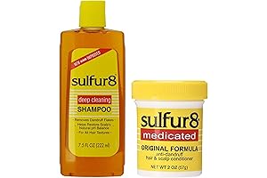 Sulfuric Goodness for Healthy Hair Growth: Sulfur8 Hair Care Duo
