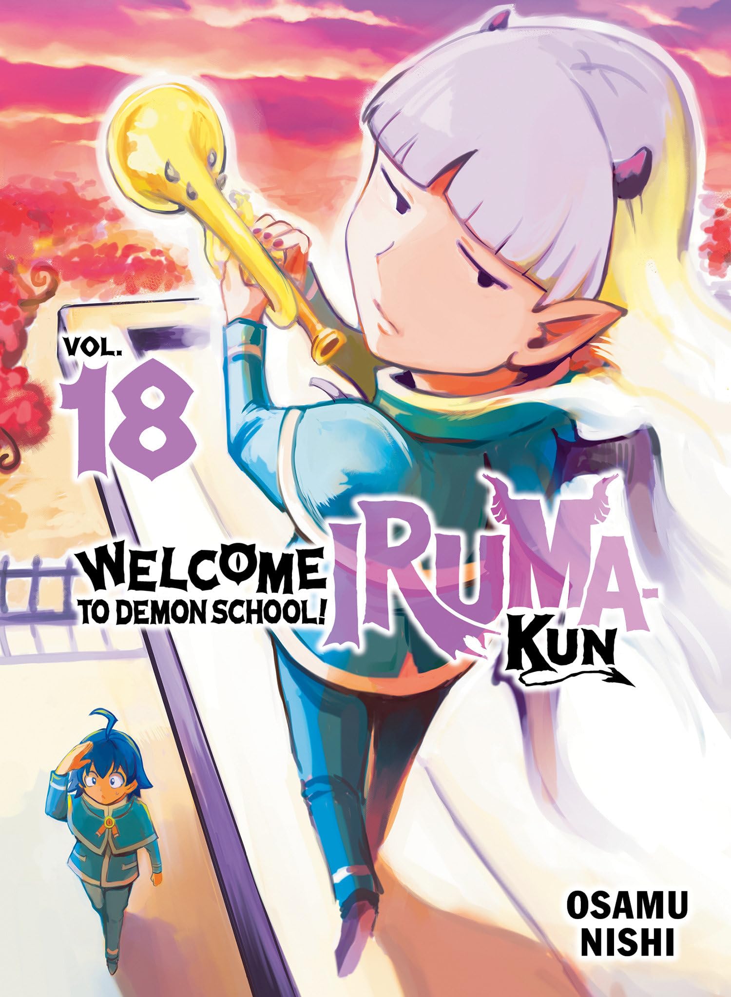 Welcome to Demon School! Iruma-kun 18 by Osamu Nishi (Paperback Book)