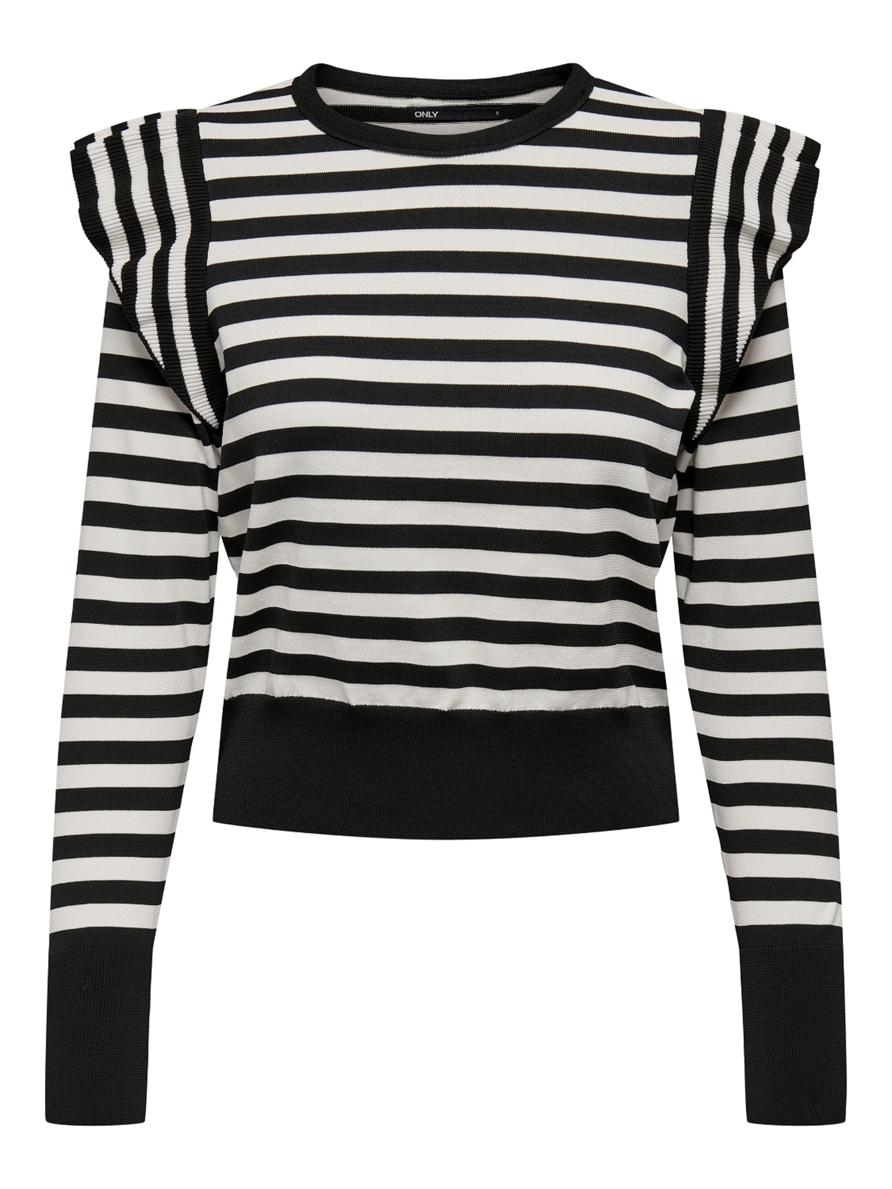 womens ONLKELCI L/S STRIPE PULLOVER KNT NOOS Pullover