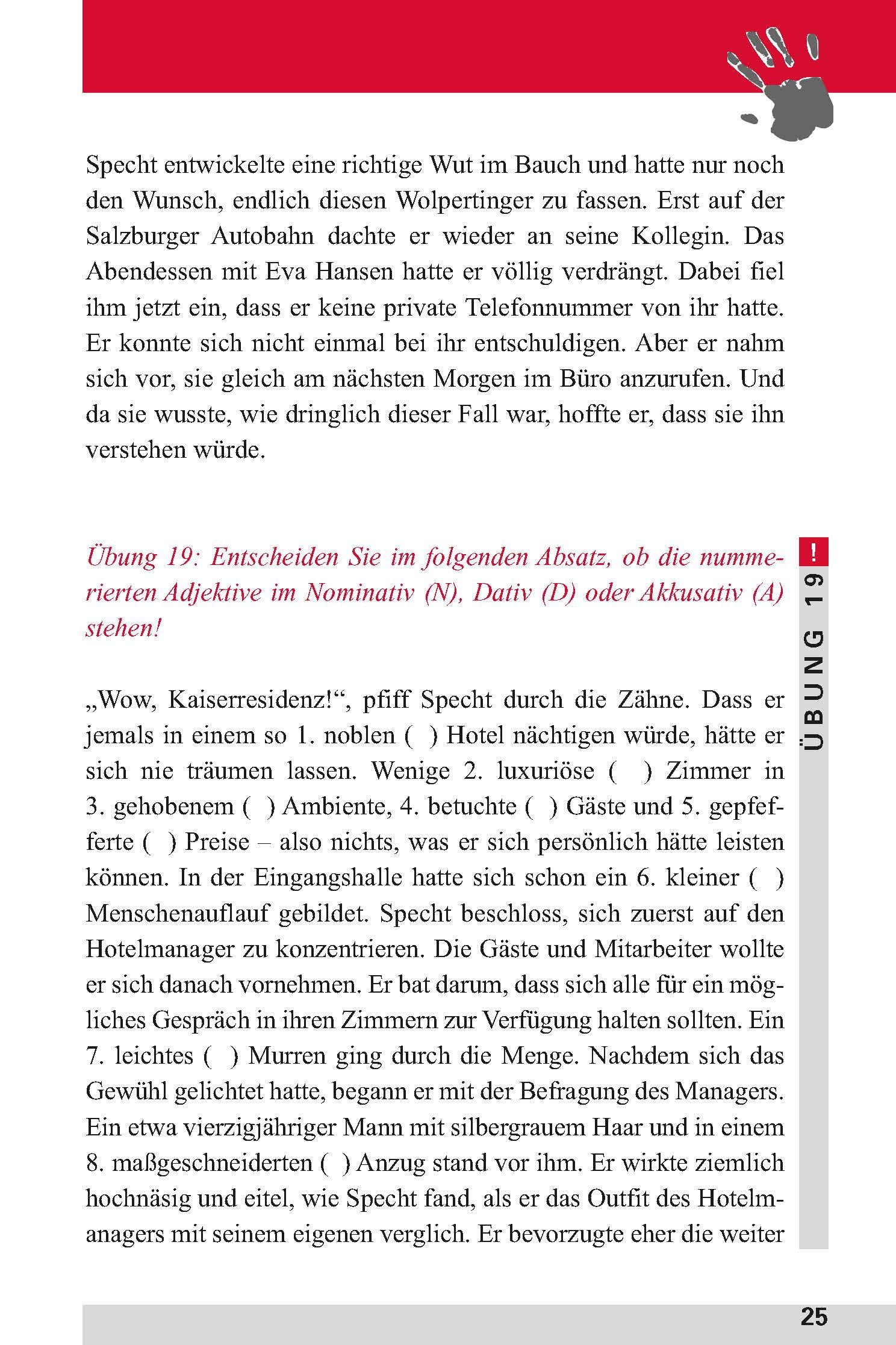 Der Mann ohne Gesicht: Deutsch als Fremdsprache (DaF) Niveau B1