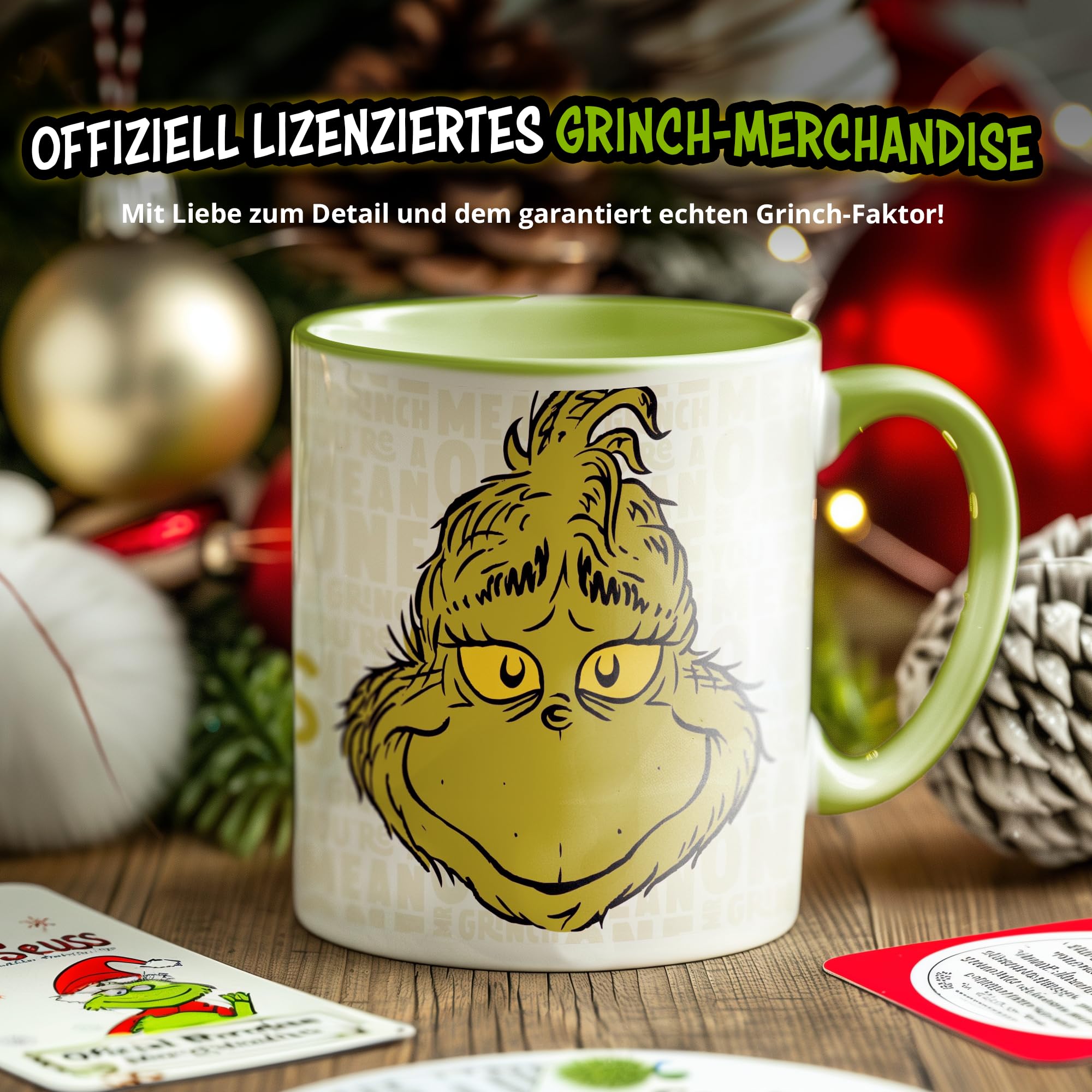 Amazon.com: The Grinch Mug Merry Grinchmas Coffee Mug Ceramic White 320 ml  : Home & Kitchen