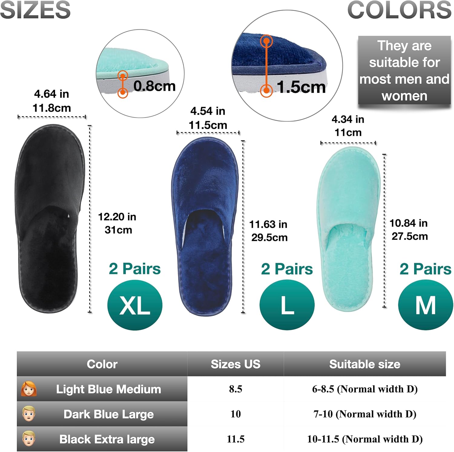 6-10 Pairs Spa Slippers, Non Slip Disposable Slippers For Guest, Washable Reusable, Which Can Be Used As Women Men, House, Indoor, Bathroom, Bedroom, Hotel, Bride Slippers - Image 2