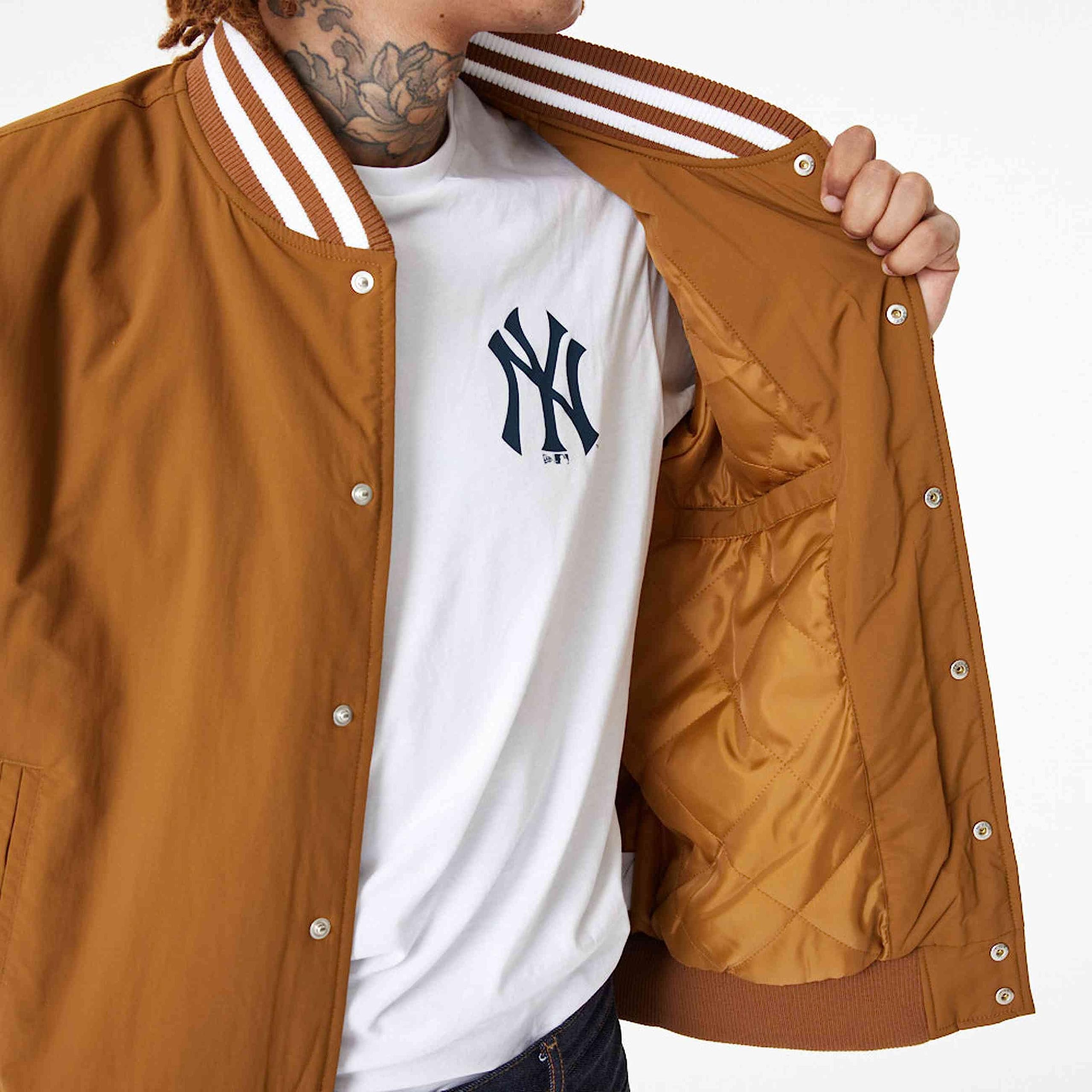 New Era - MLB New York Yankees Bomber Giacca colore marrone