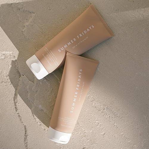 Miniatura 5 de Summer Fridays Summer Silk Loción corporal nutritiva - Loción corporal hidratante con ácido hialurónico, manteca de karité, aceite de semilla de uva