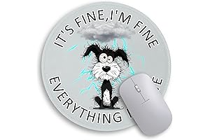 Immaturus Round Animal Mouse Pad: The Perfect Touch of Fun to Your Work