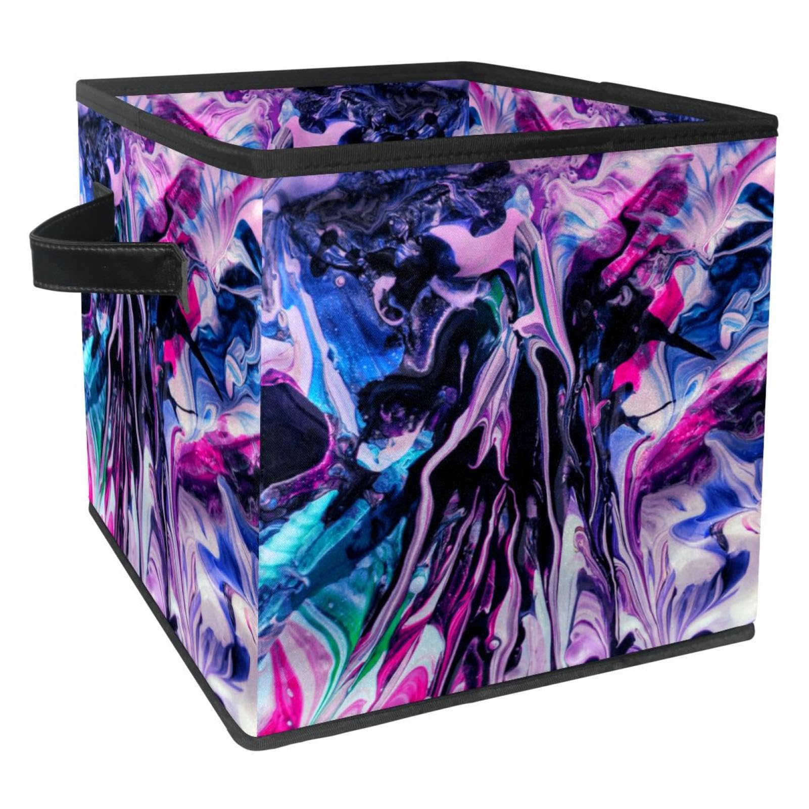 Boîte rangement tissu pliable pour jouets et vêtements afin de ranger la maison