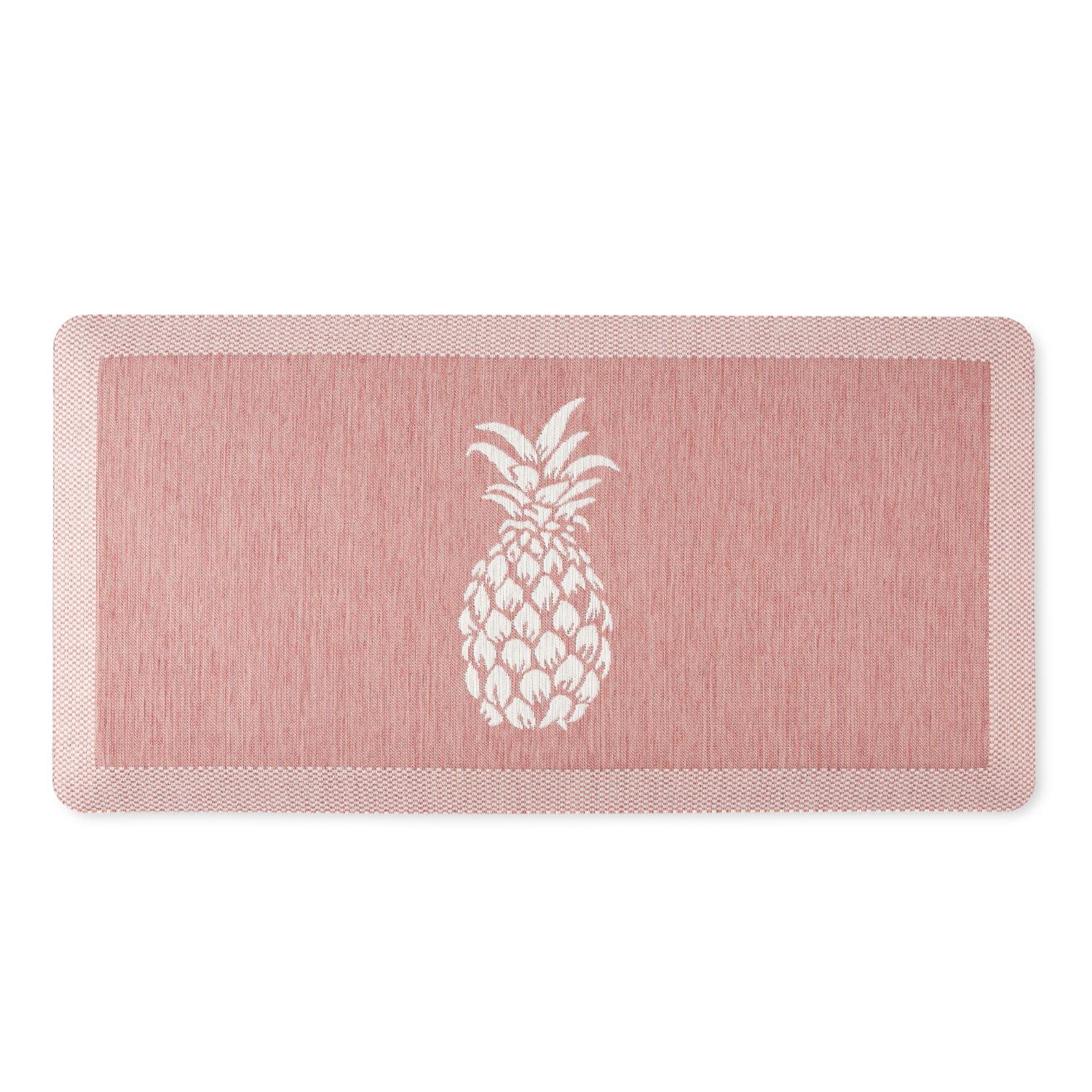 Tapis de cuisine de qualité supérieure Martha Stewart Aloha rouge 99 cm