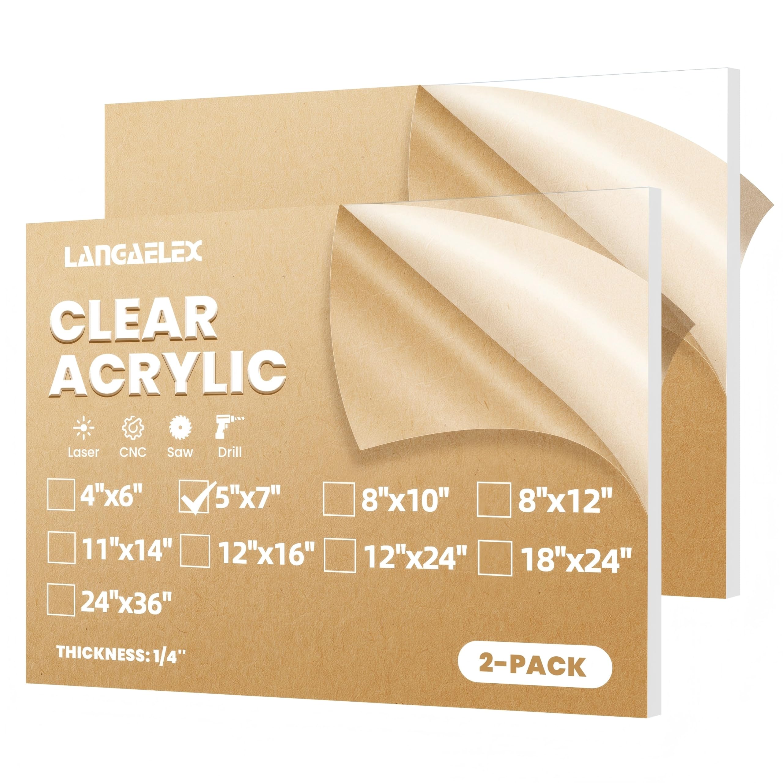 Clear Plexiglass Sheets - Glass Replacement -19 Clear Plexiglass Sheets - Glass Replacement -19
