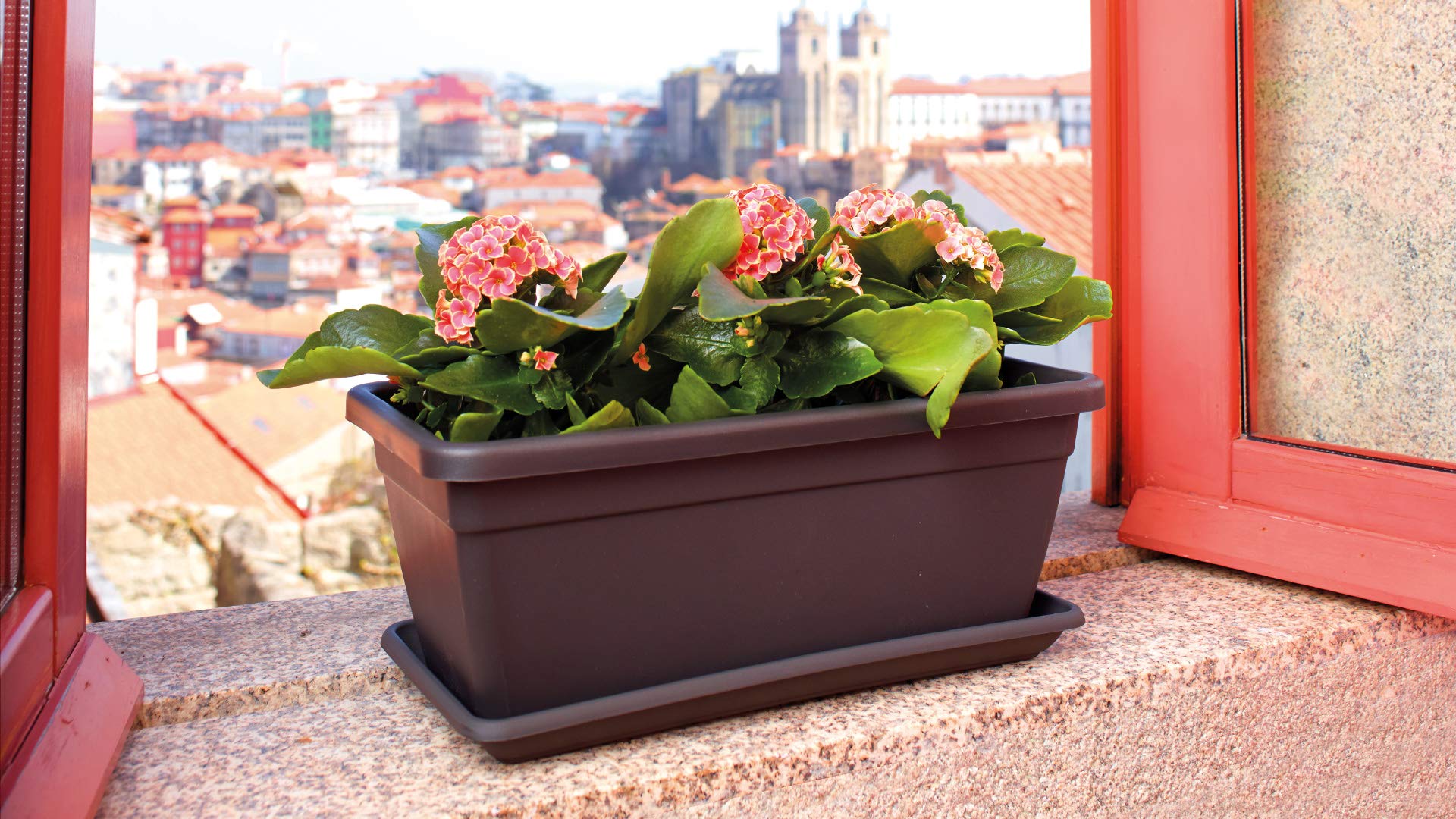 JARDINIÈRE Venezia 80CM Anthracite