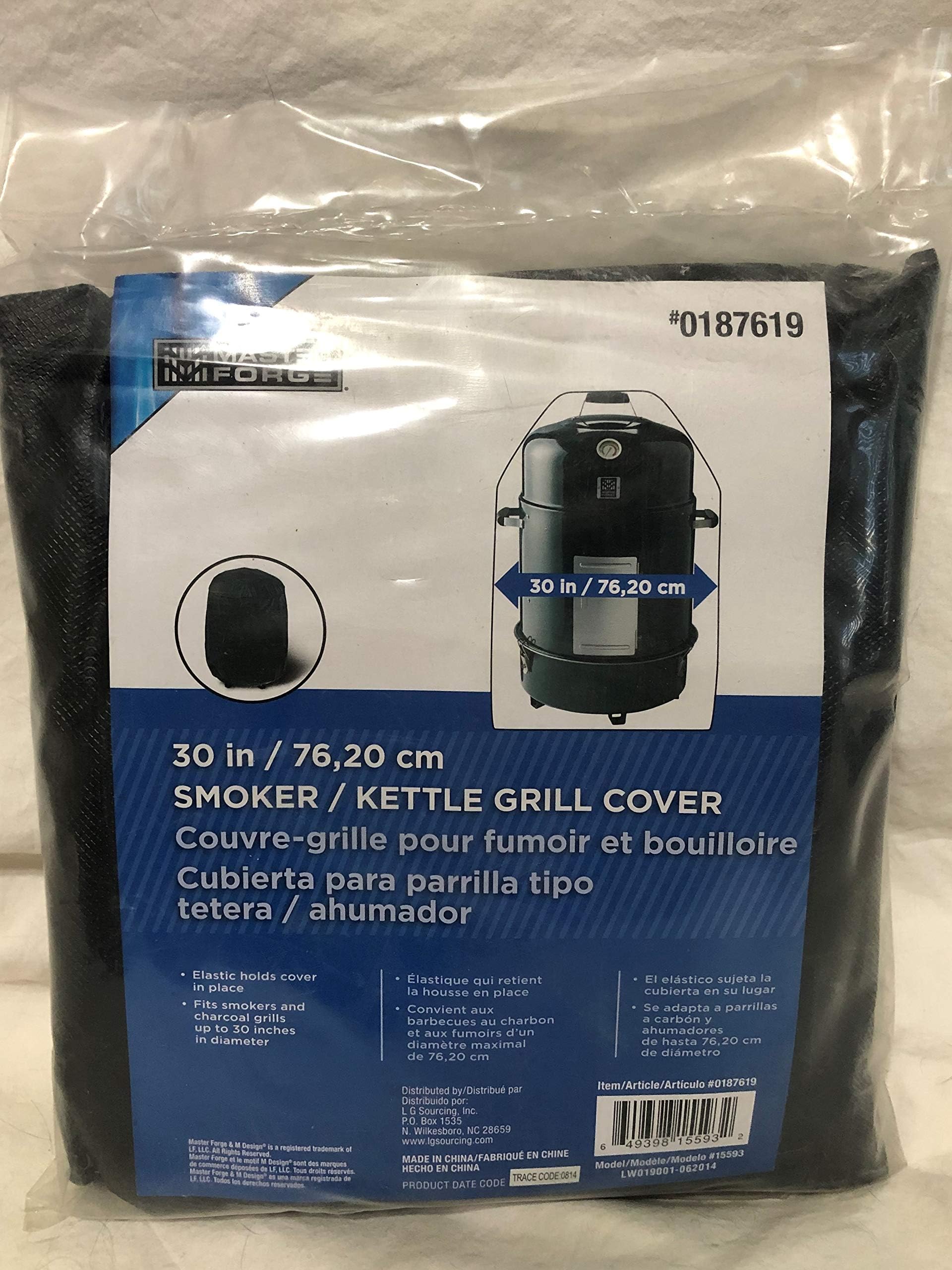 Master Forge PE 30-in Charcoal Kettle Grill Cover Item# 187619 Model# 15593 UPC# 649398155932