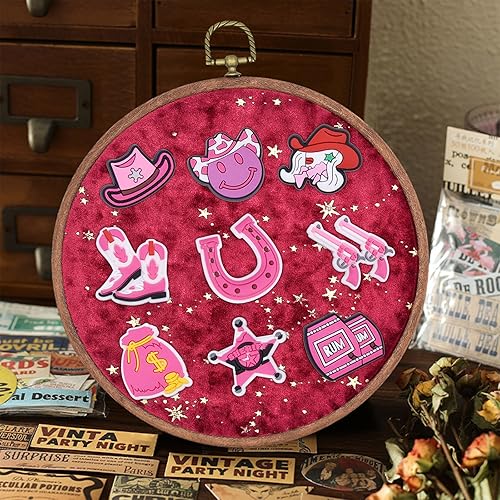 Miniatura 4 de Broche de pana para colgar en la pared, soporte de exhibición de almacenamiento de joyas, soporte de exhibición de pin esmaltado, pendientes de