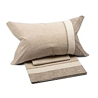 Caleffi - Completo Letto Matrimoniale con Lenzuola Matrimoniali Cotone 100% 240x280