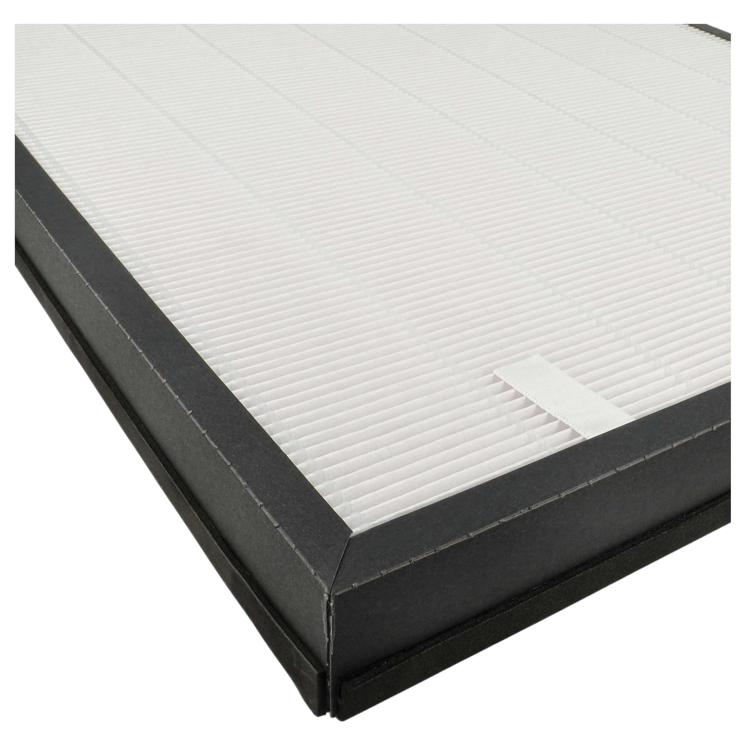 vhbw 2x filtro aria sostituisce Bielmeier 028001, 028.001 per purificatore d'aria - filtro combinato HEPA (H11) + carbone attivo